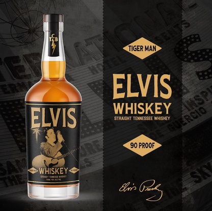 Elvis Whisky Tiger Man 750 ml.  Special Edition USA - Centro Internazionale del Barbecue