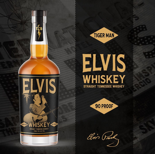 Elvis Whisky Tiger Man 750 ml.  Special Edition USA - Centro Internazionale del Barbecue