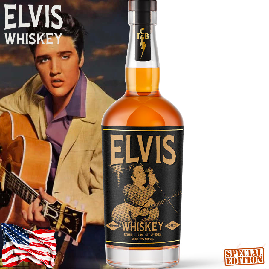 Elvis Whisky Tiger Man 750 ml.  Special Edition USA - Centro Internazionale del Barbecue