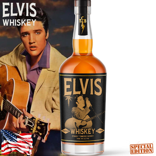 Elvis Whisky Tiger Man 750 ml.  Special Edition USA - Centro Internazionale del Barbecue