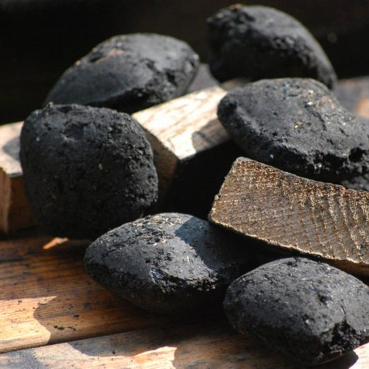 Jack Daniel’s BBQ Whiskey Barrel Charcoal Brisquets - Centro Internazionale del Barbecue