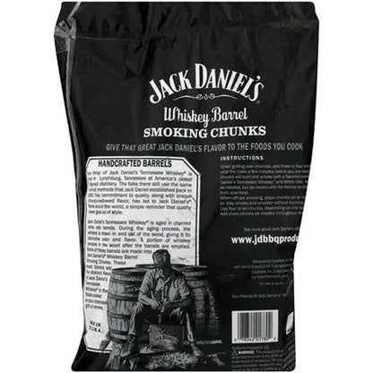 Jack Daniel’s BBQ Whiskey Barrel Chunks Smoking Blocks - Centro Internazionale del Barbecue