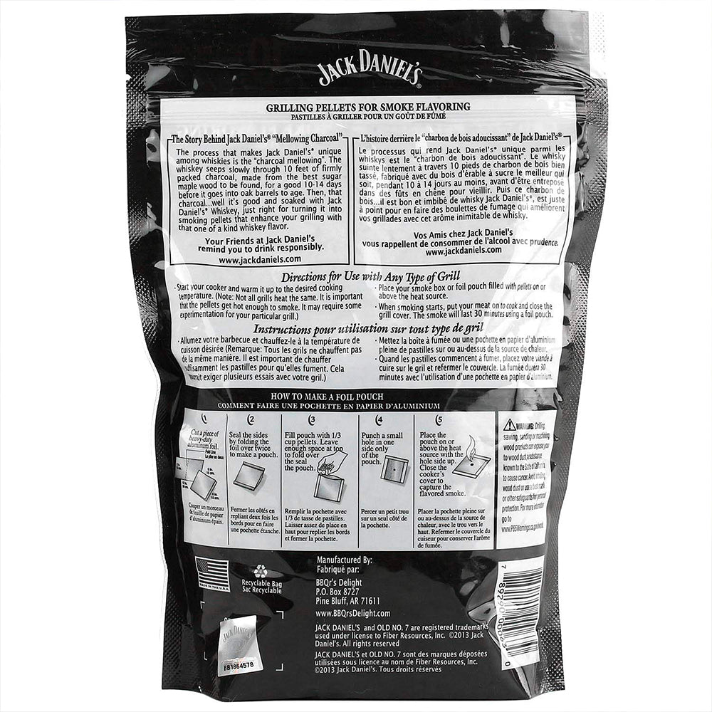 Jack Daniel’s BBQ Whiskey Barrel Pellets - Centro Internazionale del Barbecue