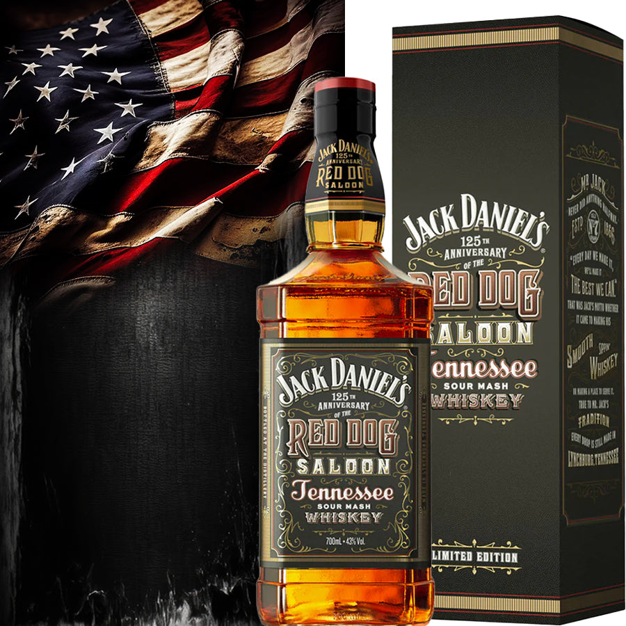 Jack Daniels Whisky Red Dog Saloon 125TH Anniversary 70cl - Centro Internazionale del Barbecue
