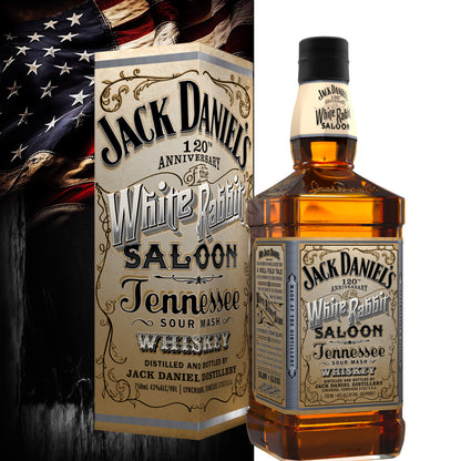 Jack Daniels Whisky White Rabbit Saloon Whiskey limited Edition Box - Centro Internazionale del Barbecue