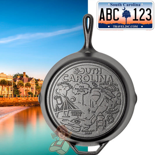 Lodge Padella Tonda Ø 33 cm USA Sud Carolina