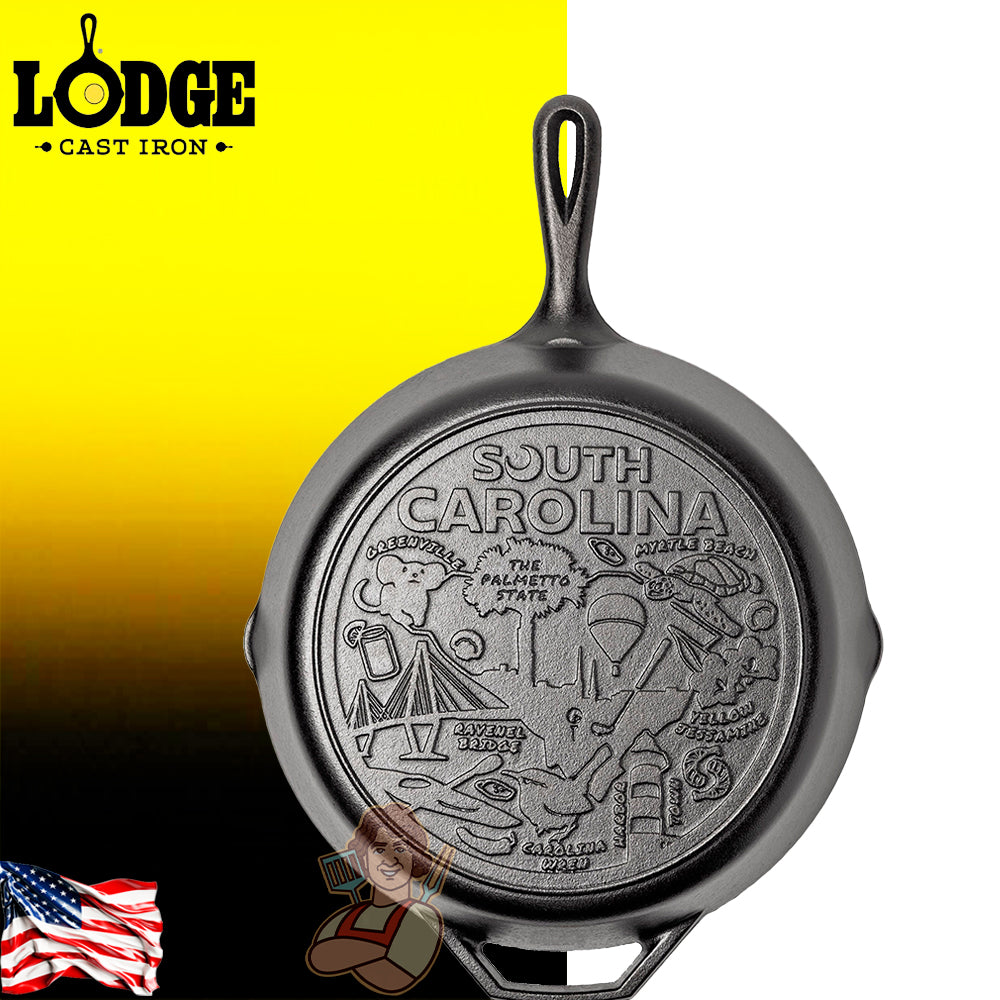 Lodge Padella Tonda Ø 33 cm USA Sud Carolina