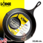 LodGe Padella un manico in Ghisa da 33,66 cm - Centro Internazionale del Barbecue