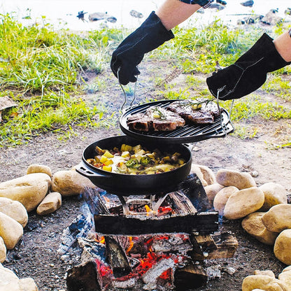 LodGe Cast Iron Cook-It-All – Lodge Cookware ***** - Centro Internazionale del Barbecue