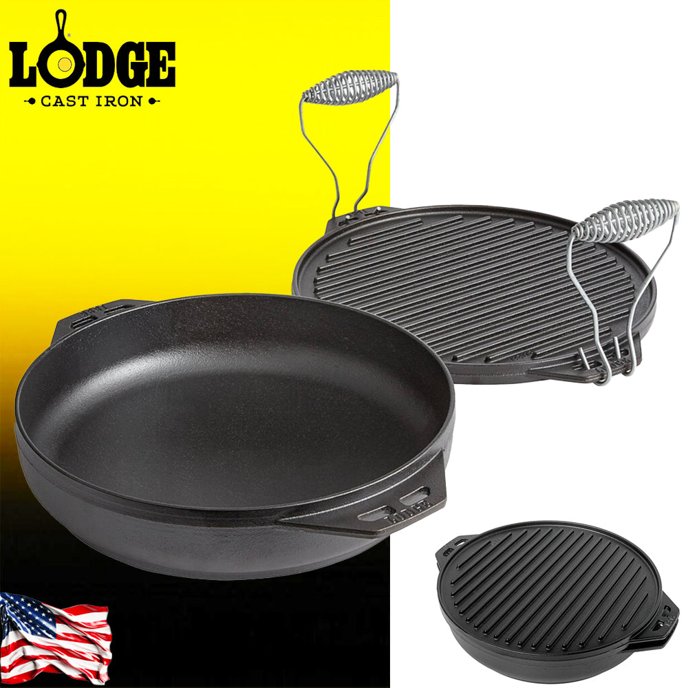 LodGe Cast Iron Cook-It-All – Lodge Cookware ***** - Centro Internazionale del Barbecue