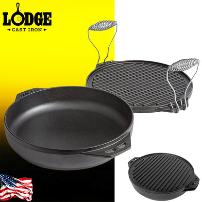 LodGe Cast Iron Cook-It-All – Lodge Cookware ***** - Centro Internazionale del Barbecue