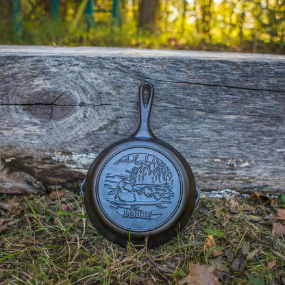 Lodge Padella Ø 20,32  cm. Logo Anatra - Centro Internazionale del Barbecue