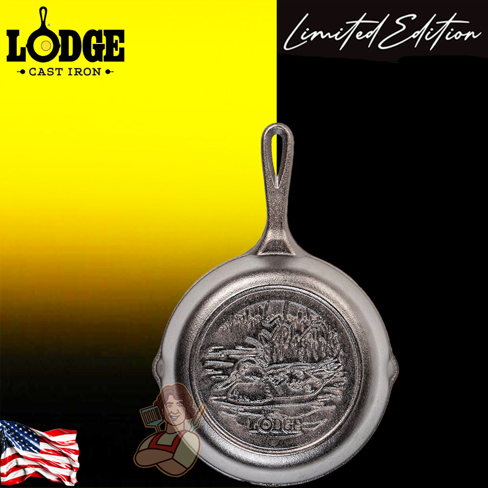 Lodge Padella Ø 20,32  cm. Logo Anatra - Centro Internazionale del Barbecue