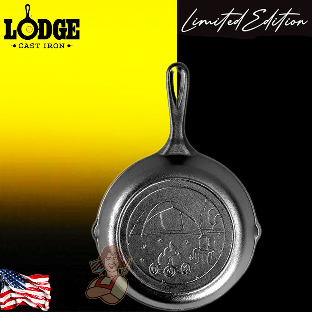 Lodge Padella Ø 20,32 cm. Lodo Tenda Skillet - Centro Internazionale del Barbecue