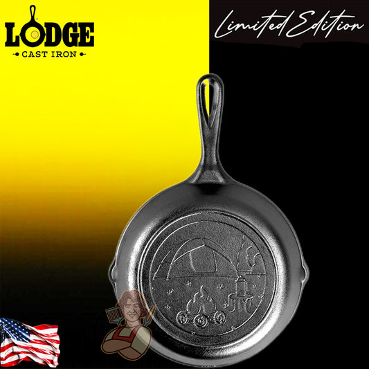 Lodge Padella Ø 20,32 cm. Lodo Tenda Skillet - Centro Internazionale del Barbecue