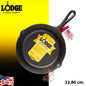 LodGe Padella un manico in Ghisa da 22,86 cm - Centro Internazionale del Barbecue