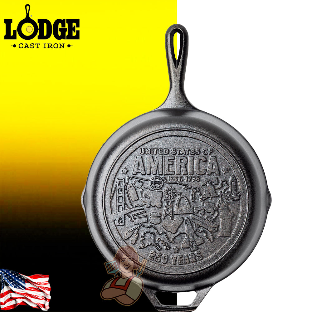 Lodge Padella  Ø 26 cm anniversario 250° degli Stati Uniti