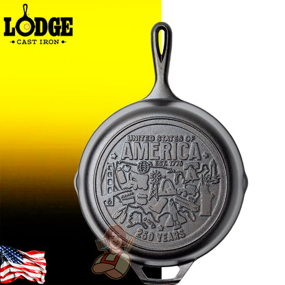 Lodge Padella  Ø 26 cm anniversario 250° degli Stati Uniti