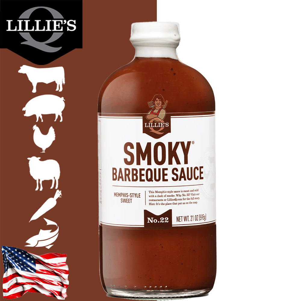 Lillie's Q Smoky barbecue sauce 567gr - Centro Internazionale del Barbecue