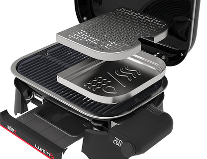 Weber Barbecue elettrico Lumin Black