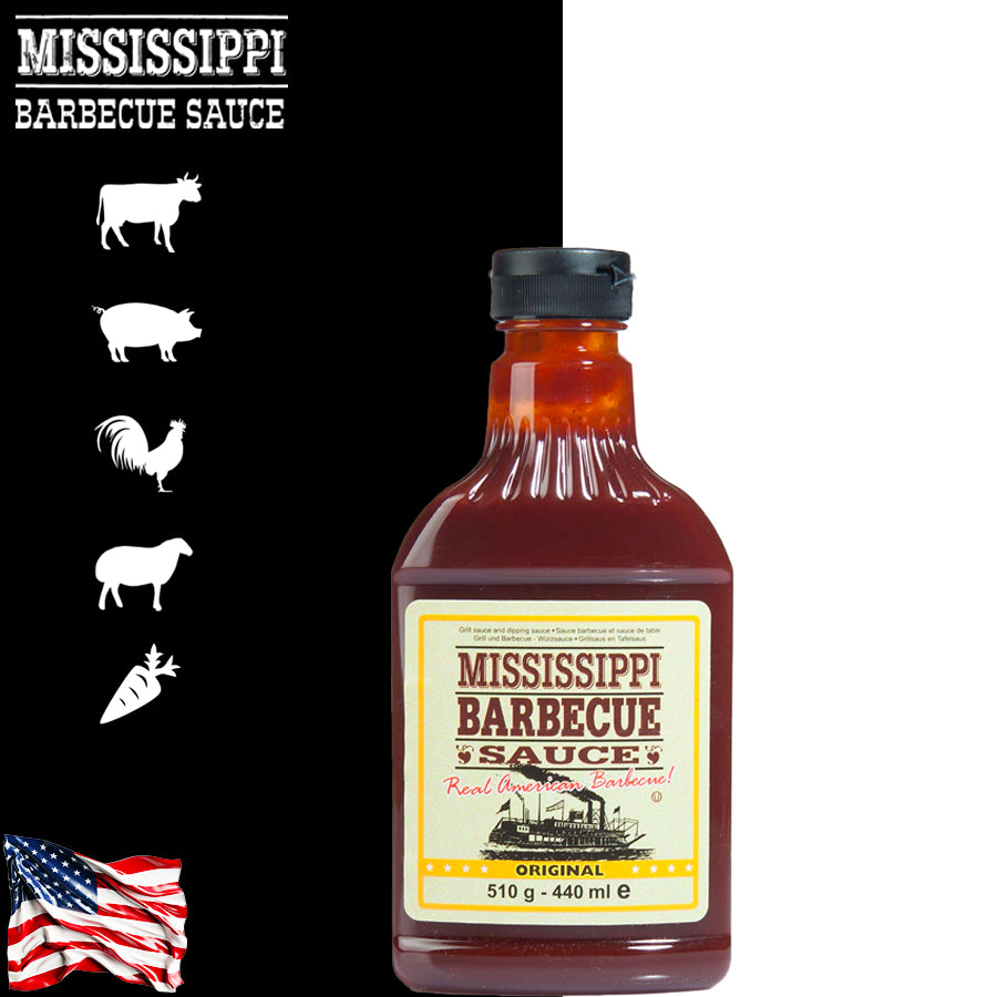 Mississippi Barbecue Sauce Original 510g - Centro Internazionale del Barbecue