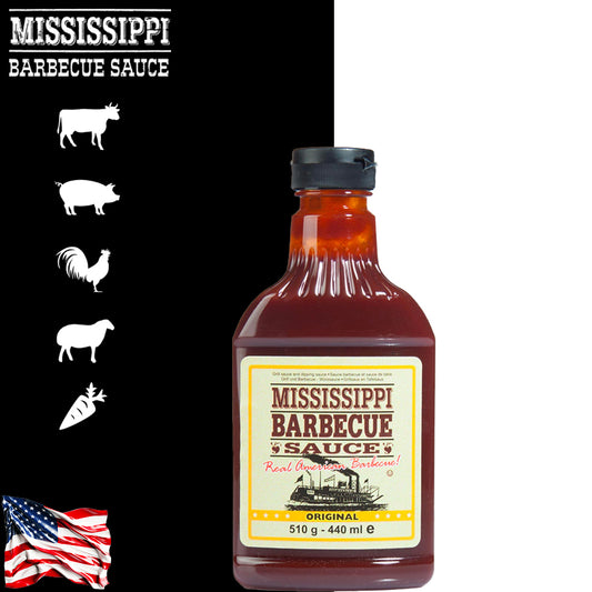 Mississippi Barbecue Sauce Original 510g - Centro Internazionale del Barbecue