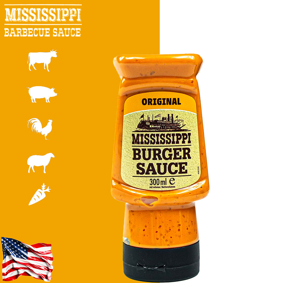 Mississippi Burger Sauce 300ml - Centro Internazionale del Barbecue