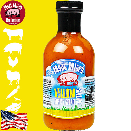 Meat Mitch Salsa BBQ Yellow Brick Road Sauce - Centro Internazionale del Barbecue