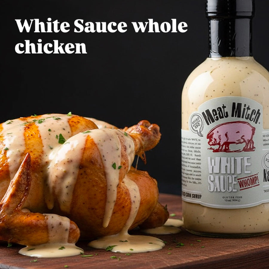 Meat Mitch Salsa BBQ White Sauce Womp - Centro Internazionale del Barbecue