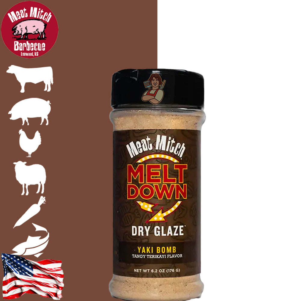 Meat Mitch Meltdown Yaki Bomb Dry Glaze - Centro Internazionale del Barbecue