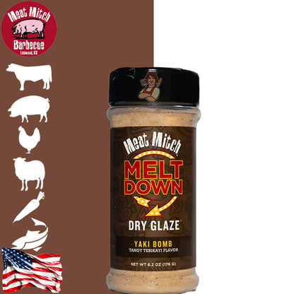 Meat Mitch Meltdown Yaki Bomb Dry Glaze - Centro Internazionale del Barbecue
