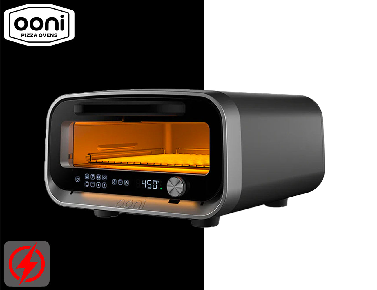 Ooni Volt Nero Forno Pizza elettrico - Centro Internazionale del Barbecue