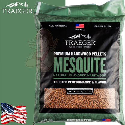 Traeger Pellet Legno Mesquite per Barbecue - Centro Internazionale del Barbecue