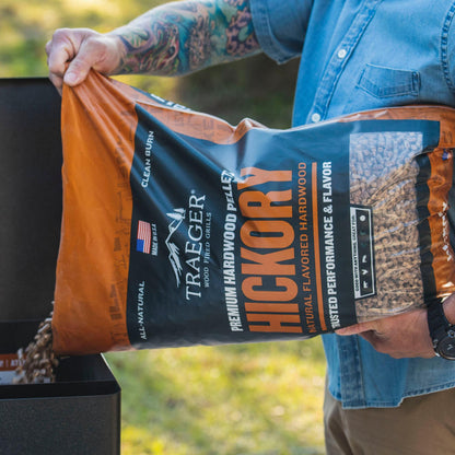 Traeger Pellet FSC Legno Hickory per Barbecue - Centro Internazionale del Barbecue