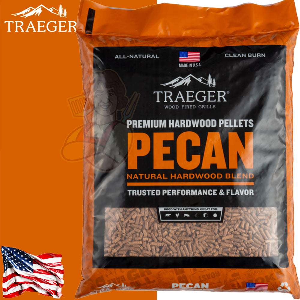 Traeger Pellet di Legno Pecan per Barbecue - Centro Internazionale del Barbecue