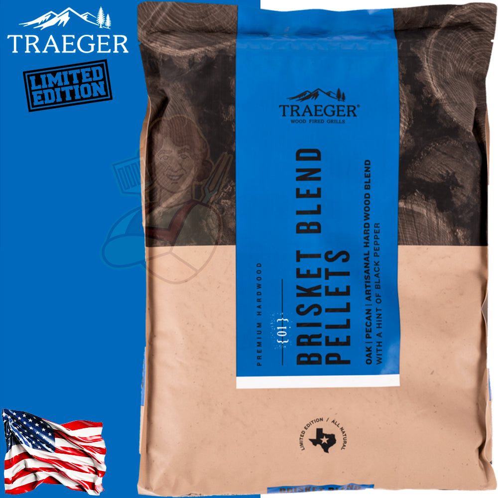 Traeger Pellet FSC Brisket Blend 9 Kg Edizione Limitata - Centro Internazionale del Barbecue