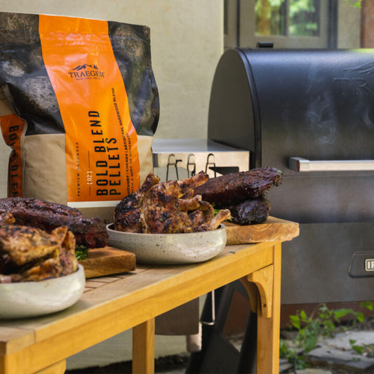 Traeger Pellet FSC Bold Blend 9 Kg Edizione Limitata - Centro Internazionale del Barbecue