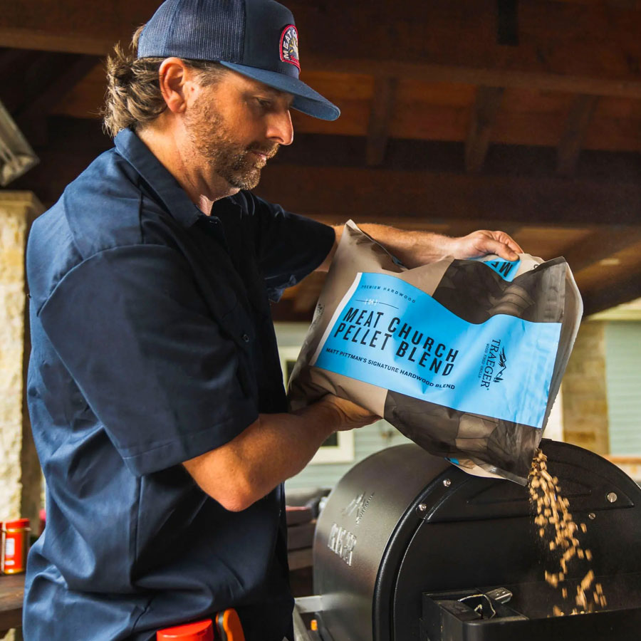 Traeger Pellet FSC Meat Church Blend 9 Kg Edizione Limitata - Centro Internazionale del Barbecue