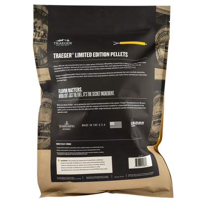 Traeger Pellet Whiskey Pellets 9 Kg per Barbecue - Centro Internazionale del Barbecue