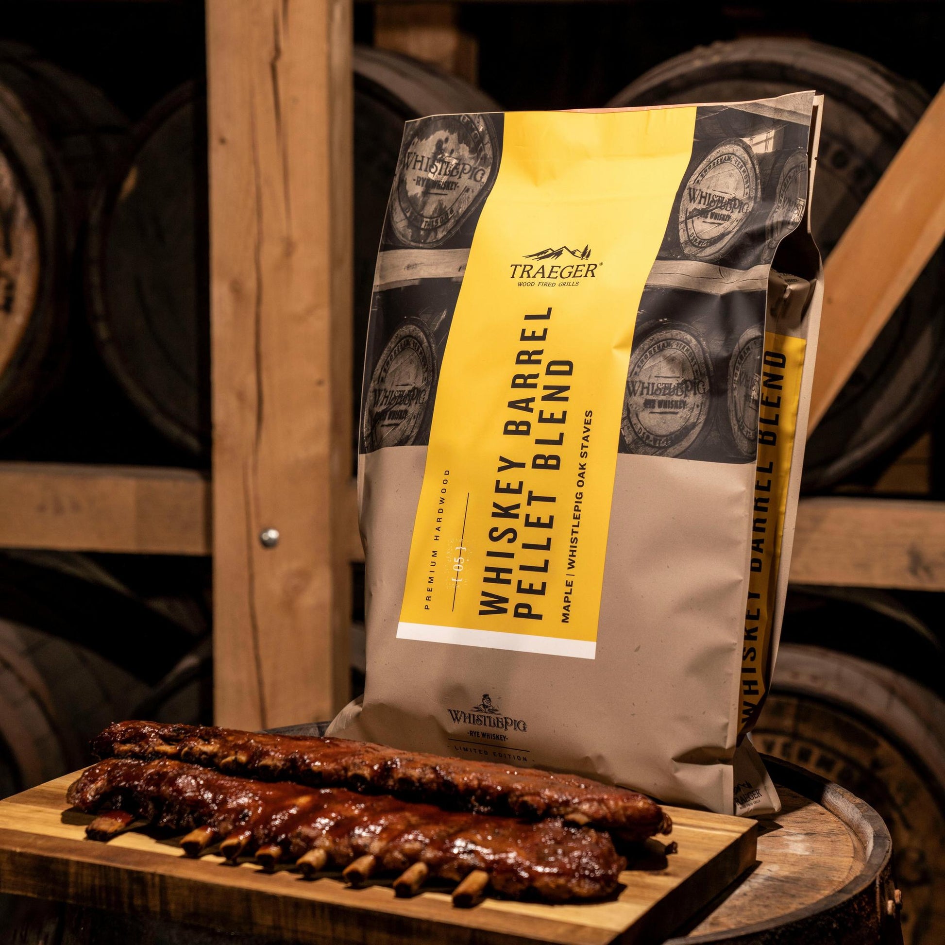 Traeger Pellet Whiskey Pellets 9 Kg per Barbecue - Centro Internazionale del Barbecue