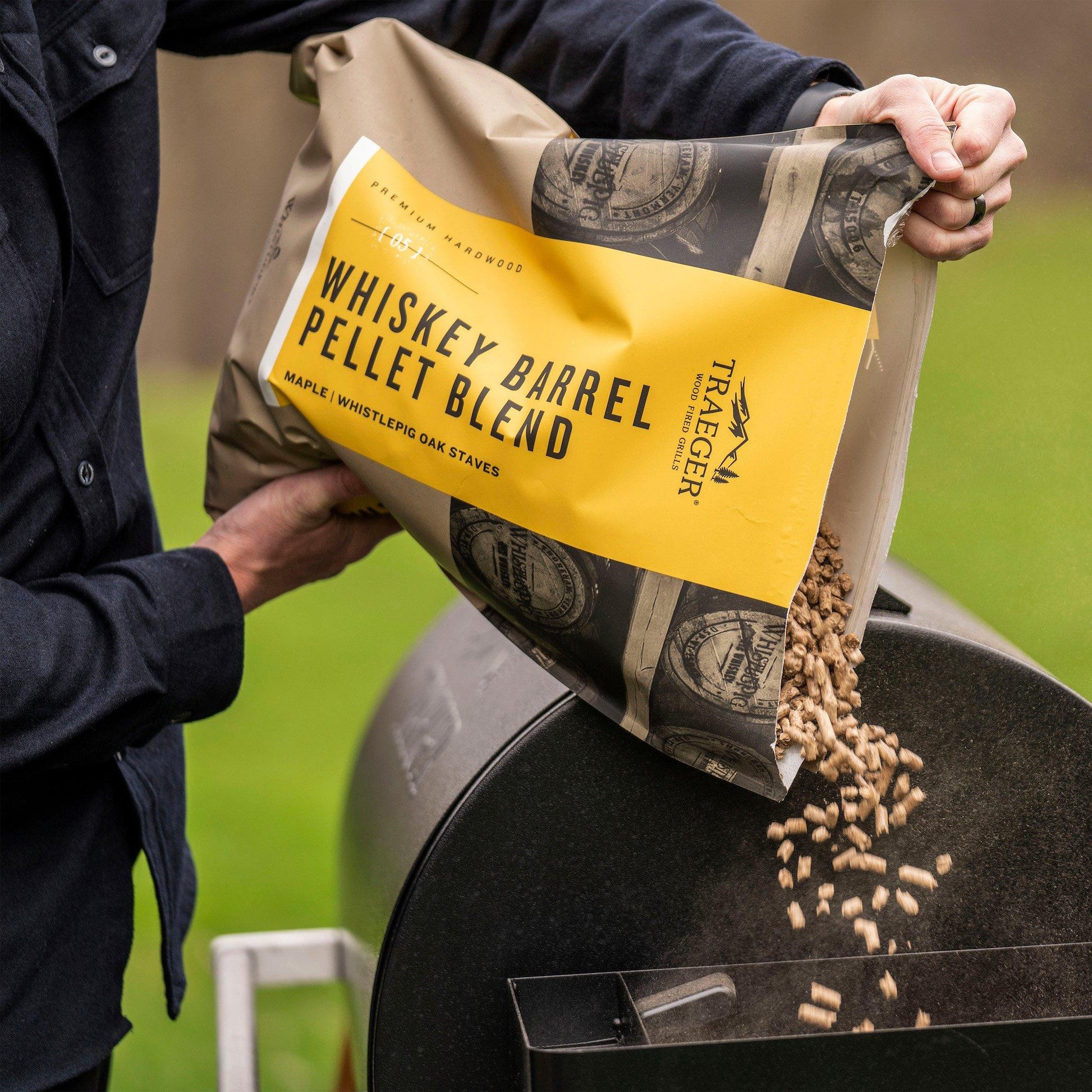 Traeger Pellet Whiskey Pellets 9 Kg per Barbecue - Centro Internazionale del Barbecue
