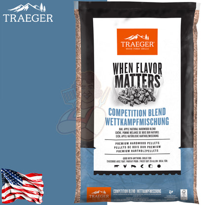 🔍  Traeger Pellet FSC Competition Blend per Barbecue - Centro Internazionale del Barbecue