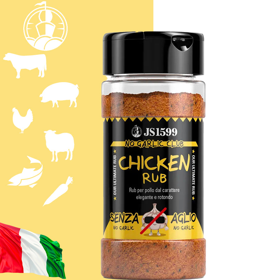 JS Rub Chicken “NO GARLIC CLUB” senza aglio - Centro Internazionale del Barbecue