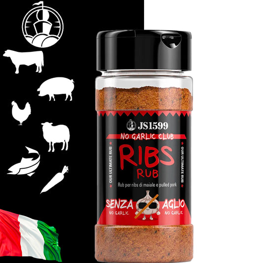 JS Rub BBQ Ribs “NO GARLIC CLUB” senza aglio - Centro Internazionale del Barbecue