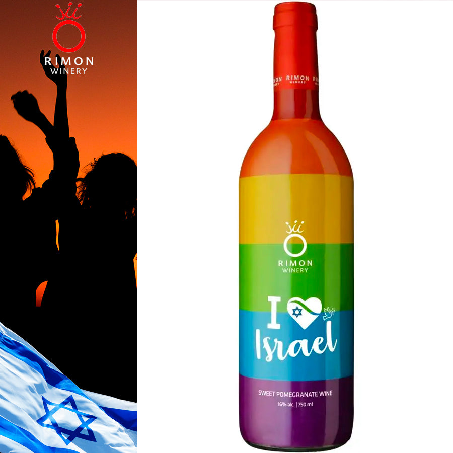 Sweet Pomegranate Wine Love Israel 750 ml - Centro Internazionale del Barbecue