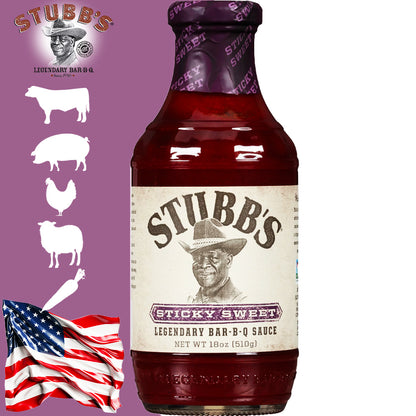 Stubb’s Bar-B-Q Salsa Barbecue Stick Sweet - Centro Internazionale del Barbecue