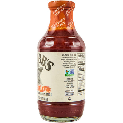 Stubb’s Bar-B-Q Salsa Barbecue Sweet Heat - Centro Internazionale del Barbecue