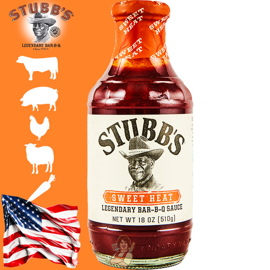 Stubb’s Bar-B-Q Salsa Barbecue Sweet Heat - Centro Internazionale del Barbecue