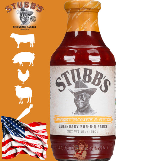 Stubb’s Bar-B-Q Salsa Barbecue Sweet Honey & Spice - Centro Internazionale del Barbecue