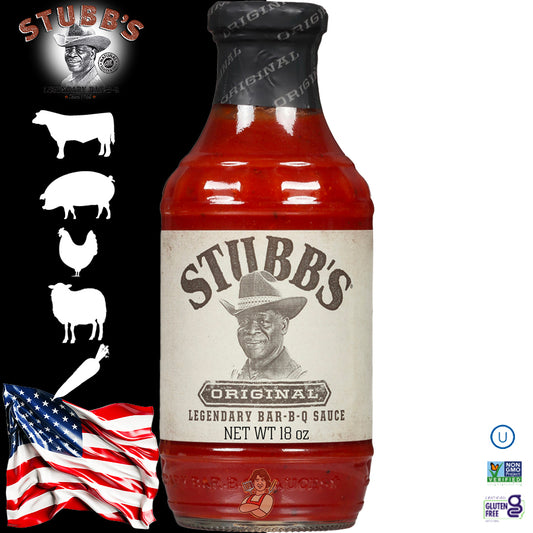 Stubb’s Bar-B-Q Salsa Barbecue Original - Centro Internazionale del Barbecue